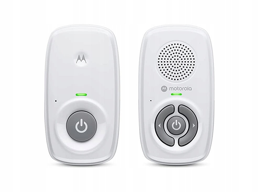 MOTOROLA MBP21 cyfrowa niania elektroniczna DECT, biała bezprzewodowa niania audio Motorola
