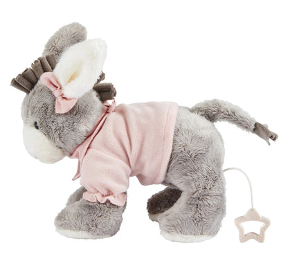 STERNTALER Măgărușul Emmi, jucărie de pluș cu cutie muzicală La-Le-Lu, 20 cm