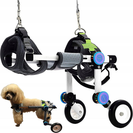 HOBEYHOVE cărucior pentru câini cu dizabilități XS greutate 3,5-8kg