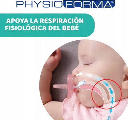 CHICCO PhysioForma SOFT suzetă x2 6-16 luni