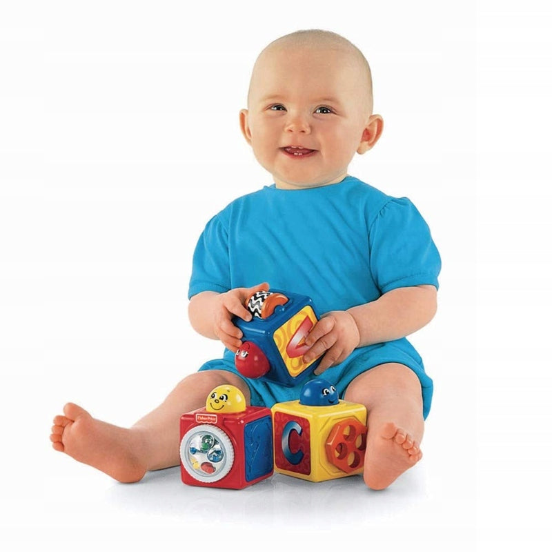 FISHER-PRICE DHW15 interactieve blokken met dieren 6 m+