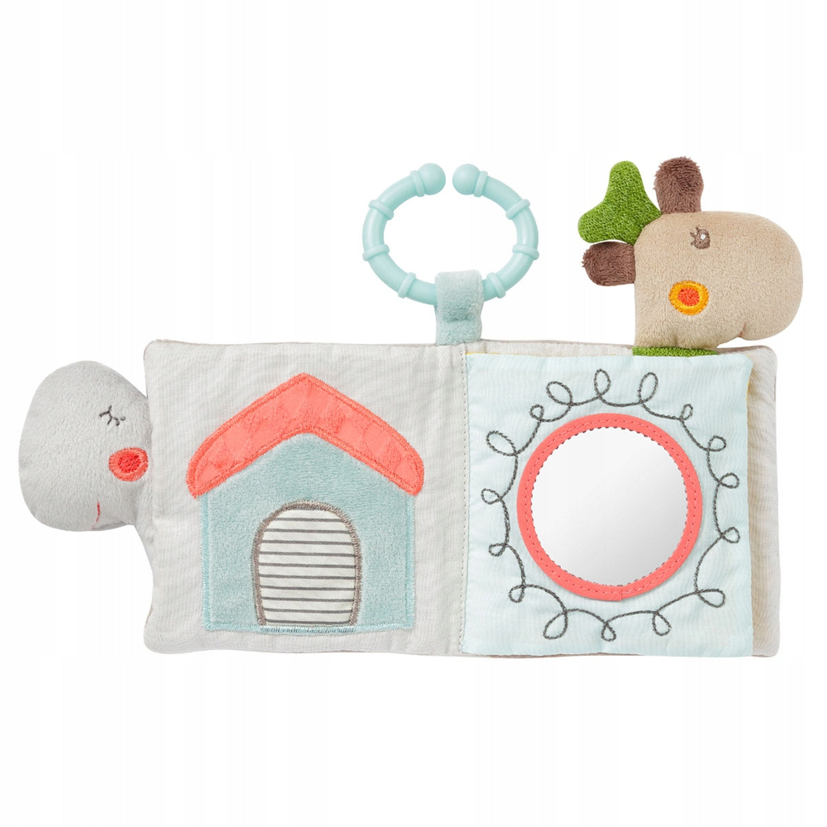 FEHN Loopy&Lotta książeczka sensoryczna ZAWIESZKA 13 x 17 cm