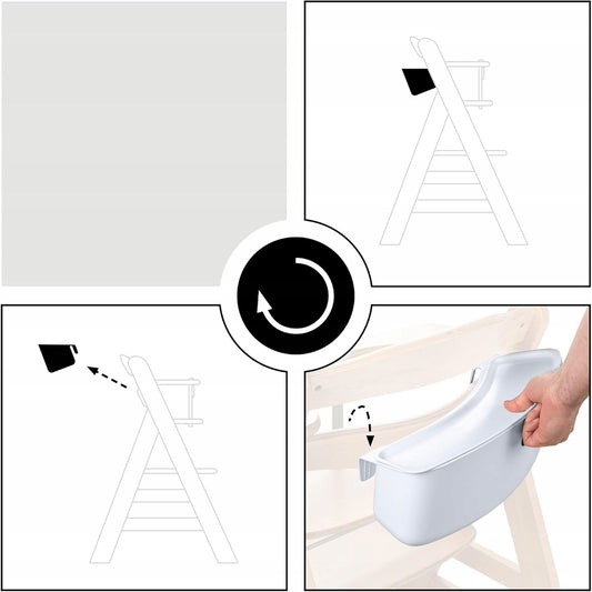 HAUCK cutie organizator pentru scaune de masă ALPHA+ și BETA+