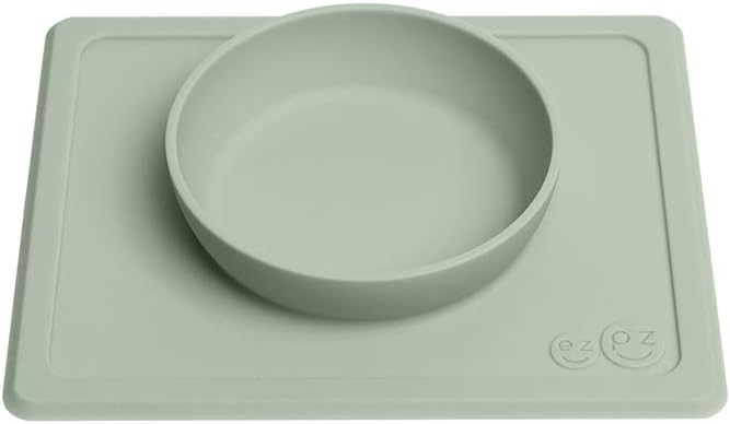 EZPZ The Mini Bowl placemat with bowl