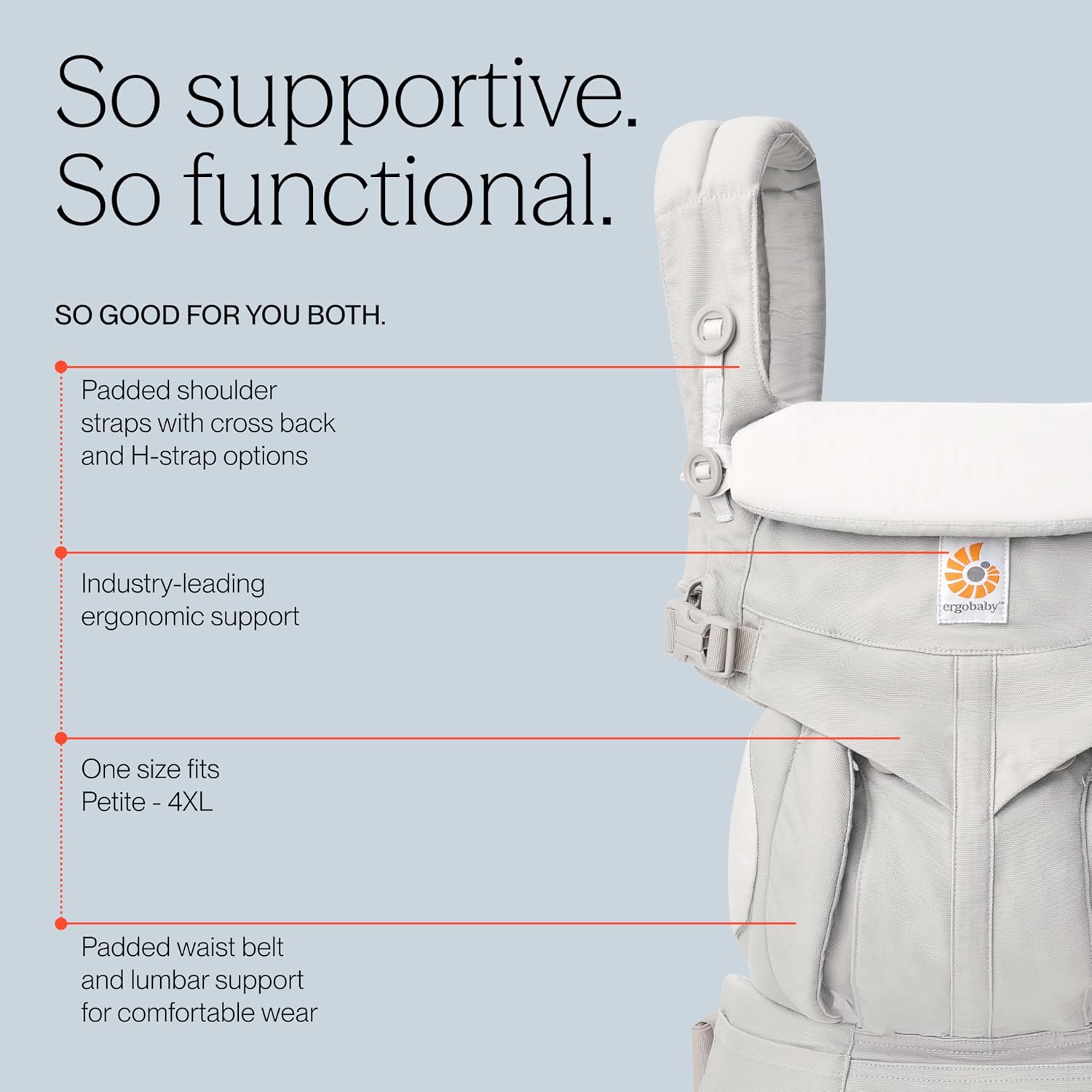 ERGOBABY OMNI 360 nosidełko ergonomiczne 3,2-20,4kg