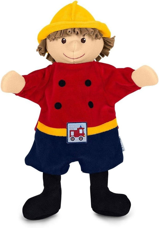 STERNTALER marionetă de pluș pentru jocuri de rol POMPIER 30 cm