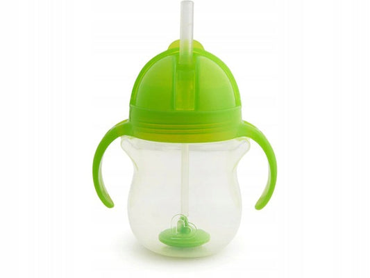 MUNCHKIN Tip&Sip kubek niekapek 6msc+ 207ml obciążona słomka