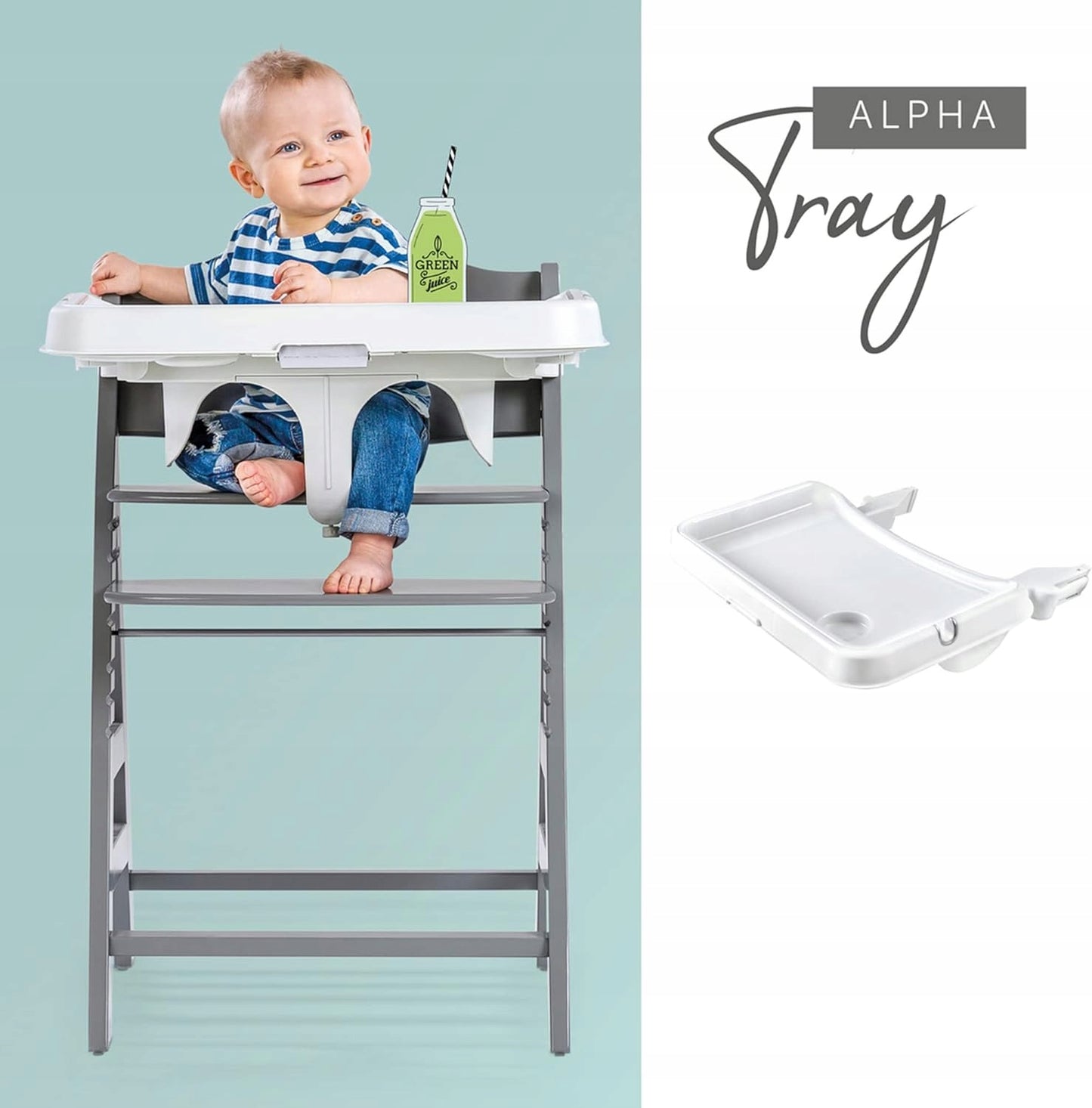 HAUCK Alpha+ Tray high chair accessory set
