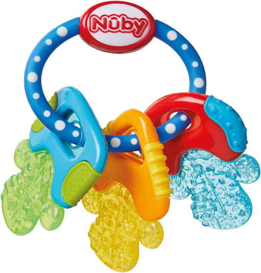 NUBY IcyBite silikonowy gryzak chłodzący 9 x 14 cm KLUCZE