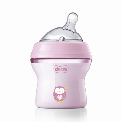 CHICCO NaturalFeeling biberon 150 ml 0+ debit lent