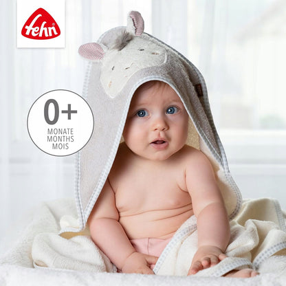 FEHN PERU bath towel with hood