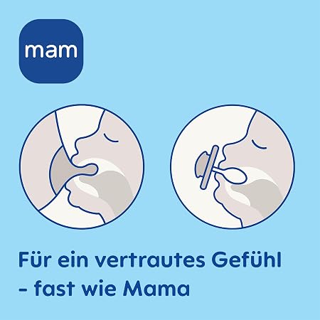 MAM Original latex pacifier 16m+ x2