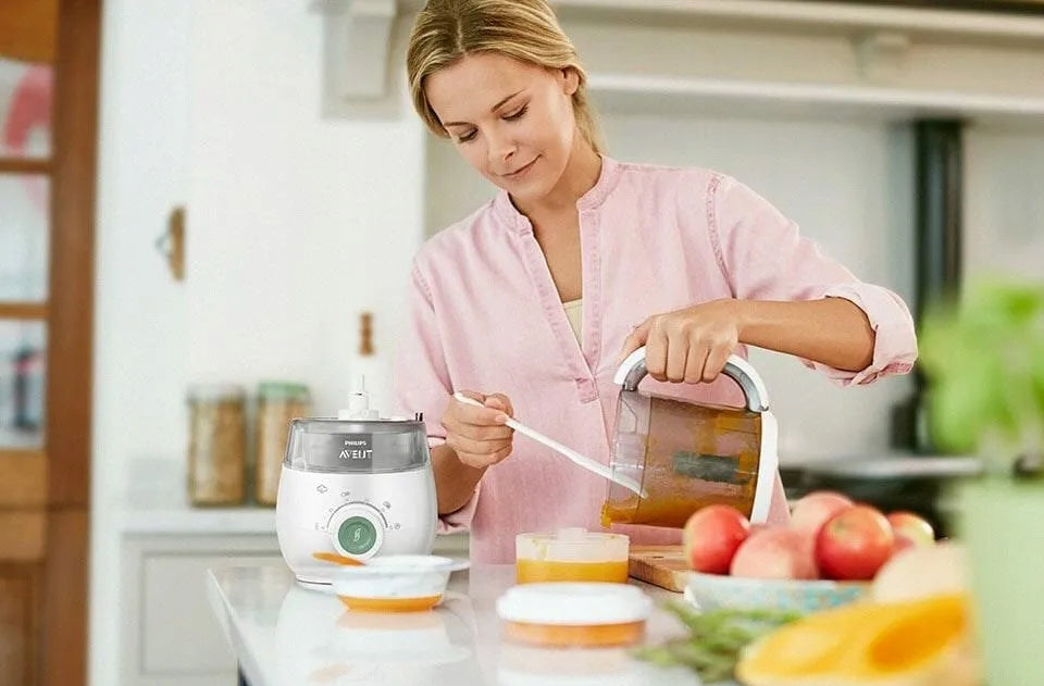 PHILIPS AVENT SCF885/01 4v1 parný hrniec mixér ohrievač rozmrazovač 1000 ml