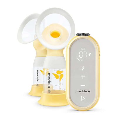MEDELA Freestyle Flex podwójny LAKTATOR 2-fazowy, elektryczny laktator podwójny w kolorze żółtym
