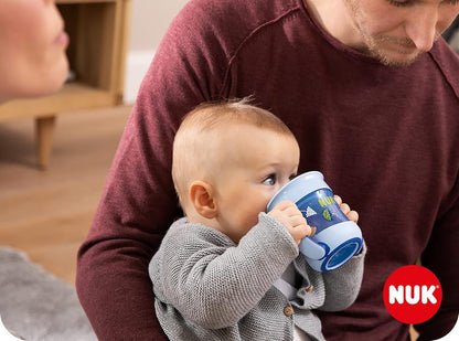 NUK Mini Magic Cup, cană anti-vărsare fosforescentă 360°, 160 ml, 6 luni+