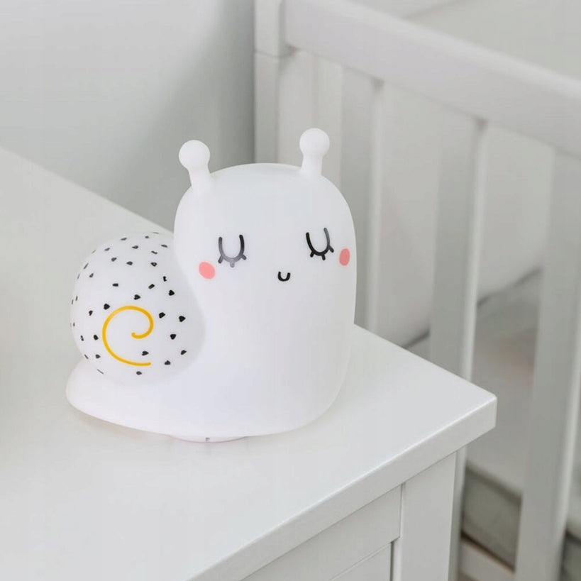 MINILAND Cosy Dreamer Silikon-Nachtlicht SCHNECKE 12,3 x 12,3 cm
