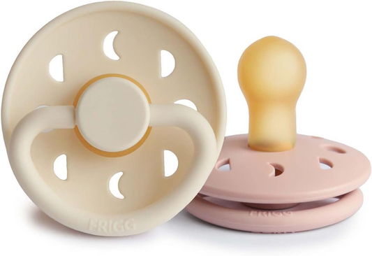 FRIGG smoczki uspokajające 2pack kauczuk 0-6 msc