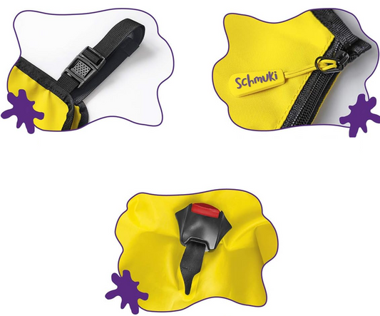 SCHMUKI protecție pentru cărucior și mașină, sac de dormit pentru copii de 3–6 ani