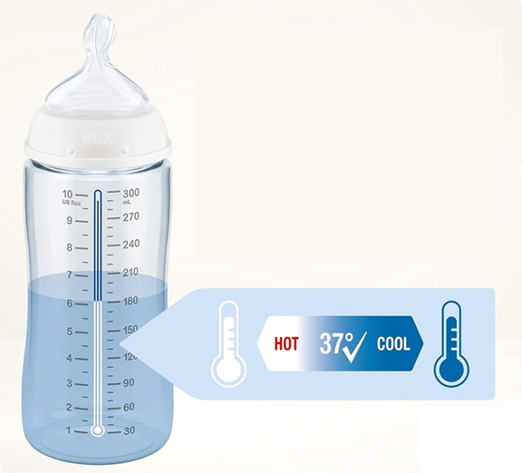NUK First Choice+ butelka 150 ml smoczek S wolny przepływ 0+