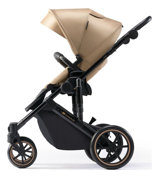 KINDERKRAFT PRIME2 PRO cărucior multifuncțional 3 în 1 până la 22 kg + scoica MINK PRO
