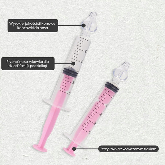 BABY AGE seringă nazală irigator 2 bucăți 10 ml