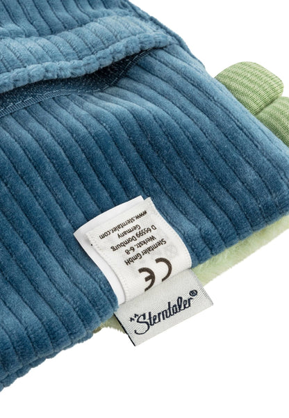Sterntaler Dino Rexi pernă cu umplutură de ovăz, albastră, 17x17cm