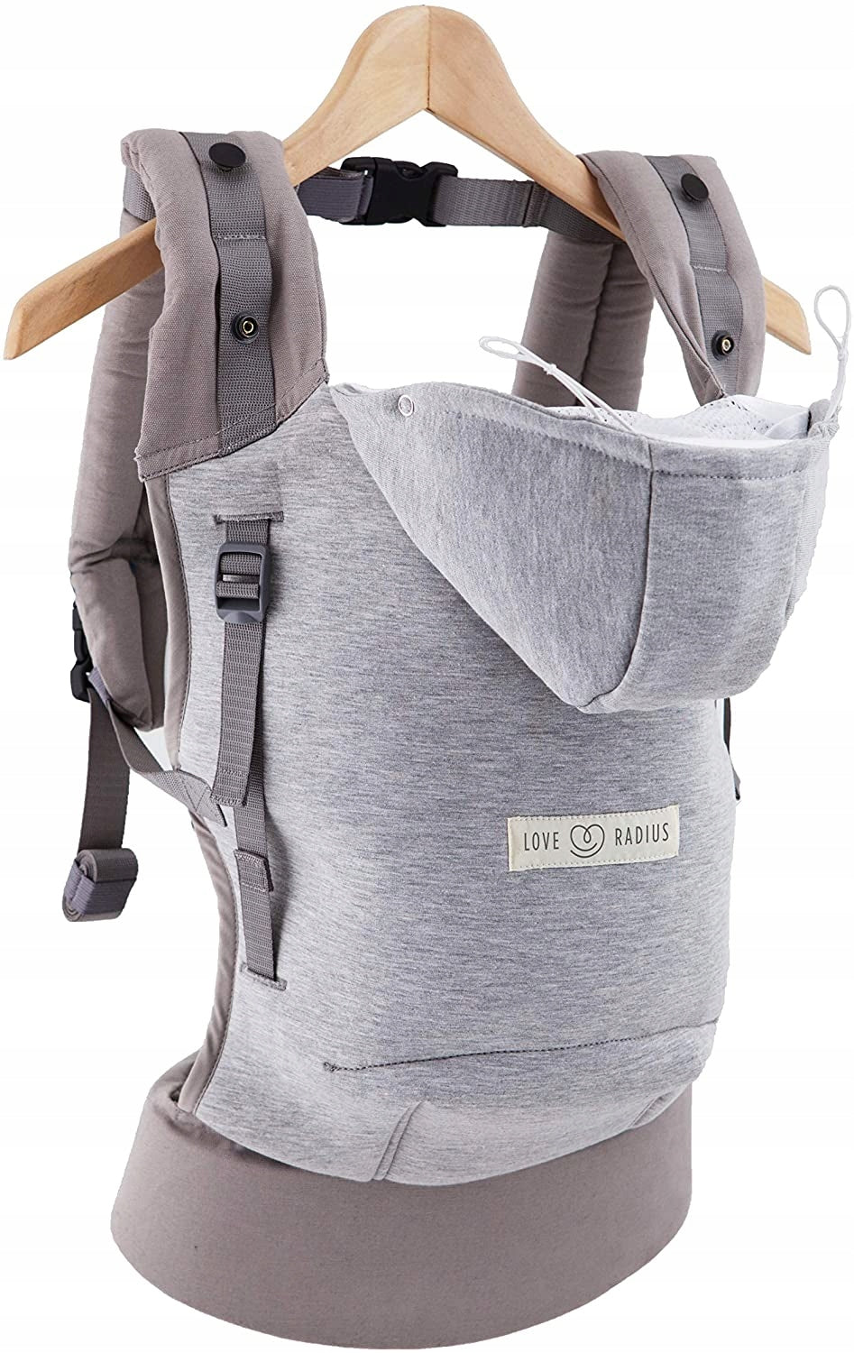 LOVE RADIUS ergonomic baby carrier with hood HOODIE CARRIER