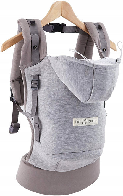 LOVE RADIUS ergonomic baby carrier with hood HOODIE CARRIER