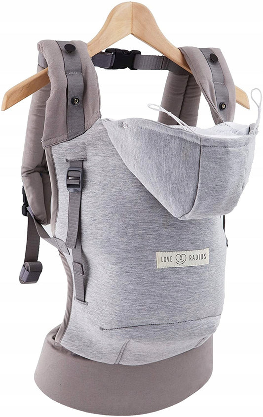 LOVE RADIUS nosidełko ergonomiczne z kapturem HOODIE CARRIER