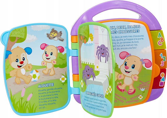 FISHER-PRICE CDH49 cărticică educativă electronică LIMBA ITALIANĂ