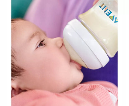 PHILIPS AVENT set 4 biberoane, suzetă, perie