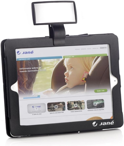 JANE 2în1 oglindă auto pentru supravegherea copilului și husă pentru tabletă 20x26