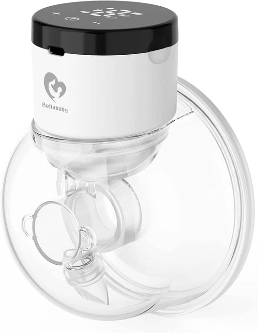 BELLABABY tire-lait électrique sans fil en forme de coquillage