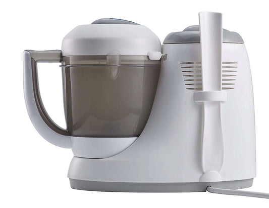 BEABA Babycook Original 4w1 ROBOT WIELOFUNKCYJNY biało-szary parowar, mikser, rozmrażacz i podgrzewacz do posiłków
