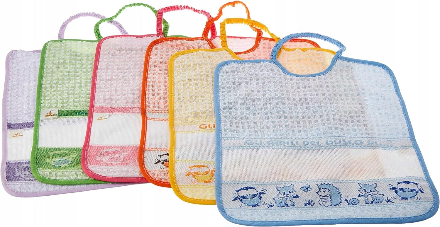 BUBABU cotton bib x6