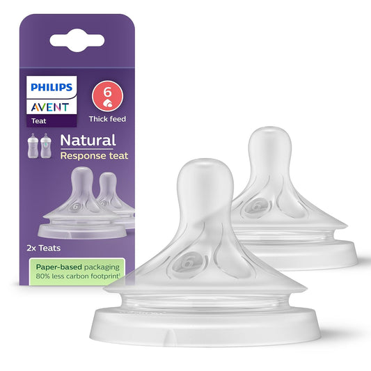 Philips Avent Natural Response tetină pentru biberon debit 6
