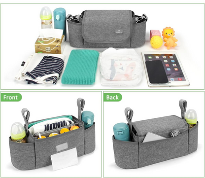 Geantă PHILORN pentru cărucior și de umăr 38 x 16 cm + salteluță de înfășat