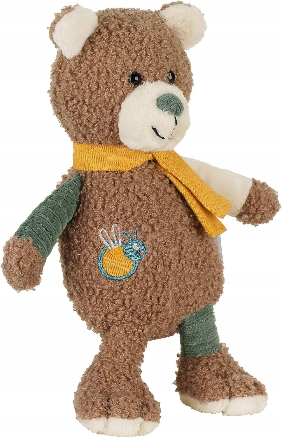STERNTALER pamut plüss csörgővel, 23 cm, BENI MACI