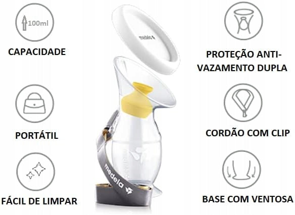 MEDELA kolektor silikonowy do zbierania pokarmu