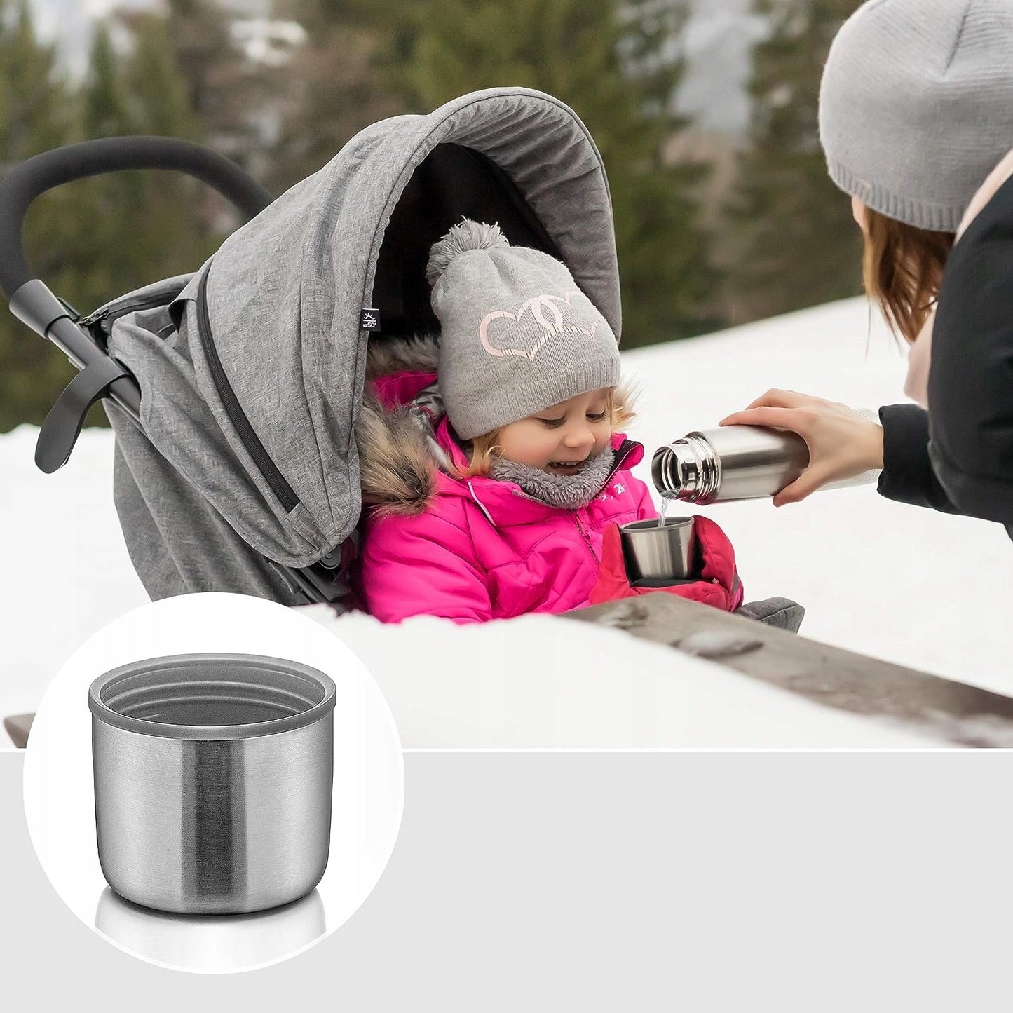 REER Pure termos ze stali nierdzewnej 700 ml