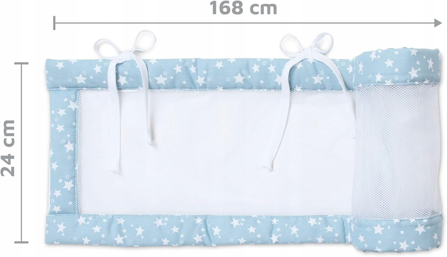 BABYBAY ochraniacz do łóżeczka 168x24cm