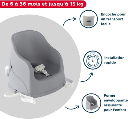 THERMOBABY TUDI scaun de masă înălțător