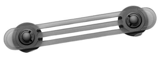 NORJEWS protecție din silicon pentru dulapuri și sertare 2,5 x 17 cm
