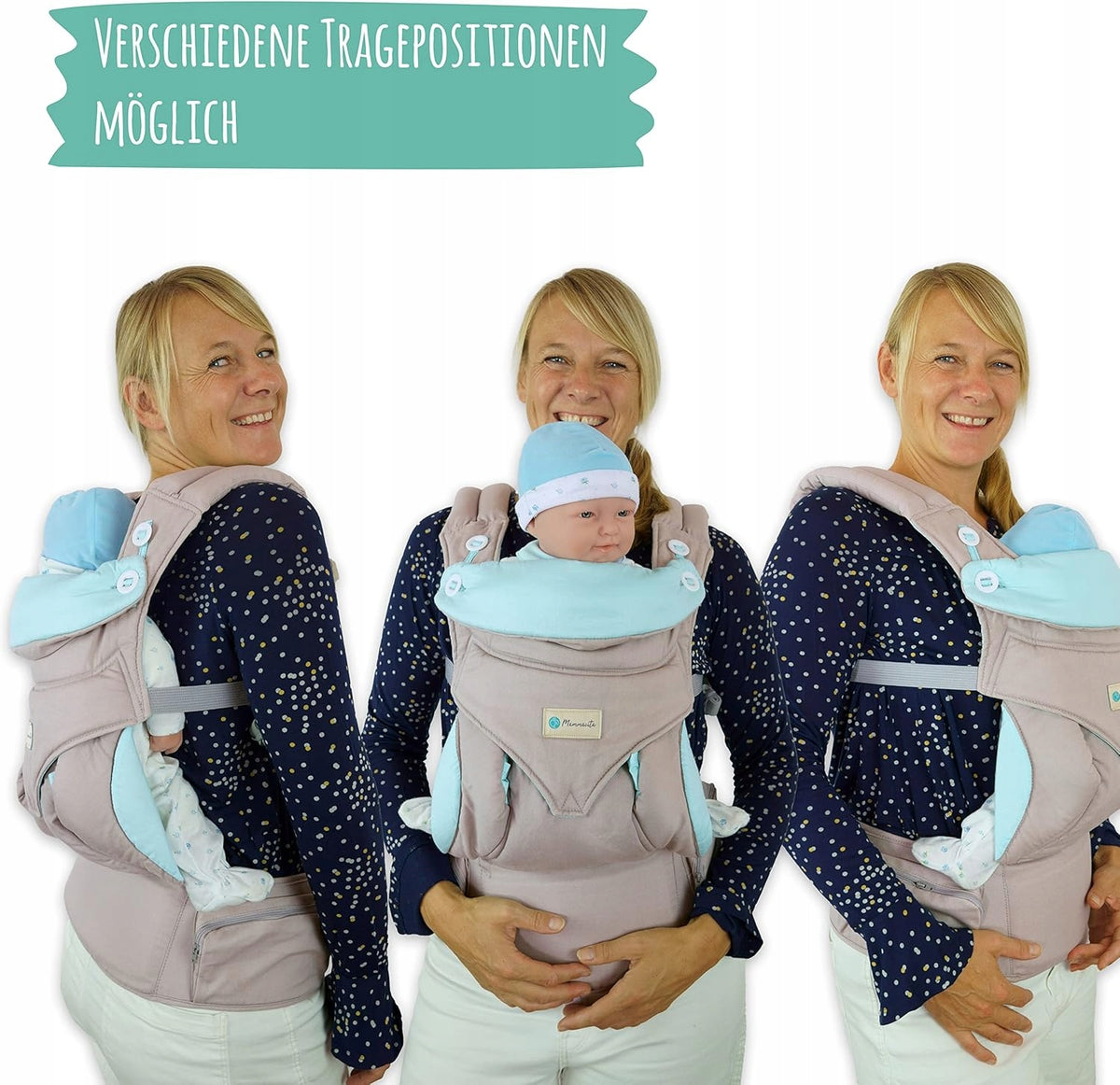 MAMMACITA ergonomisk bæresele op til 20 kg