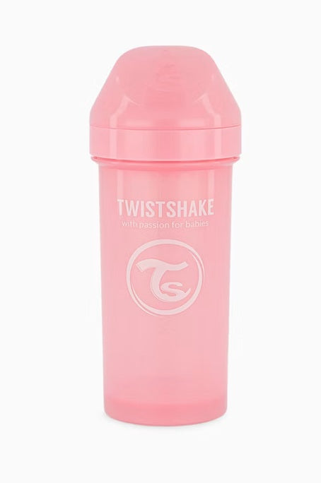 TWISTSHAKE Kid Cup kubek niekapek z ustnikiem i blenderem 360 ml 12 m+