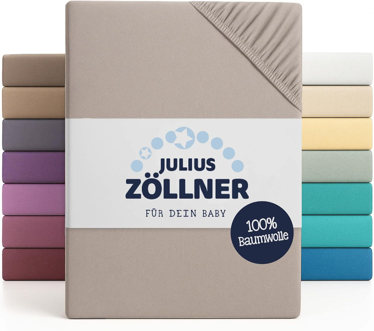 JULIUS ZOLLNER prześcieradło z gumką 70x140 60x120 x2