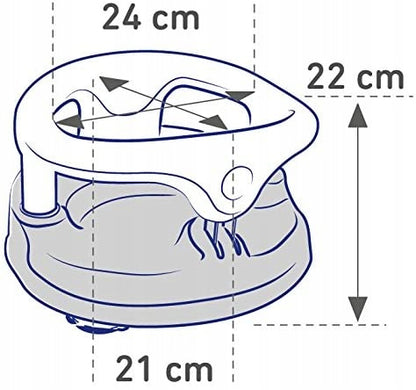 ROTHO Babydesign krzesełko do kąpieli 13kg "O