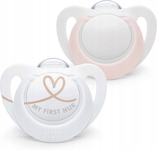 NUK STAR chupete calmante x2 0-6 meses