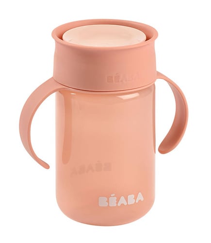 Béaba 360 training cup pink 340 ml 12m+