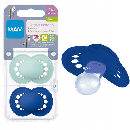 MAM ORIGINAL pacifier x2 16m+